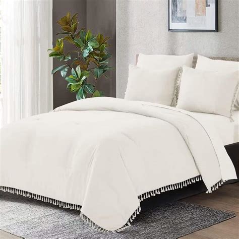 Shatex Piece All Season Bedding Queen Size Comforter Set Ultra Soft