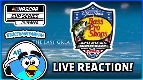 2022 Nascar Cup Series Bass Pro Shops Night Race Live Reaction 🔴 Youtube