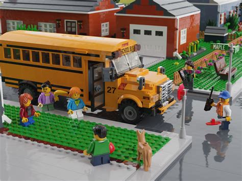 Lego Ideas Classic School Bus