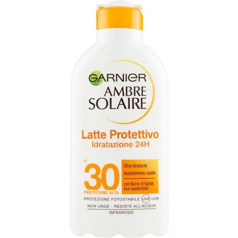 Solare Latte Protettivo H Spf Garnier Ambre Solaire Ml Coop Shop