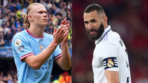 Erling Haaland Vs Karim Benzema Duelo De Goleadores En La Champions