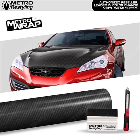 Carbon Fiber Vinyl Hood Wrap Kit | Metro Restyling