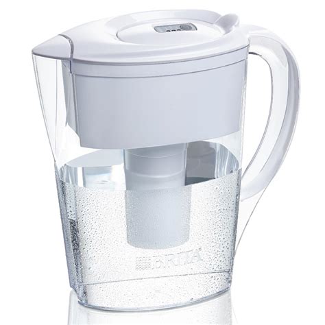 Amazon Brita Space Saver Water Filter Pitcher White Cup