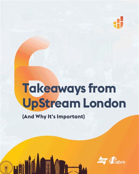 Upstream Key Takeaways Avixa Xchange