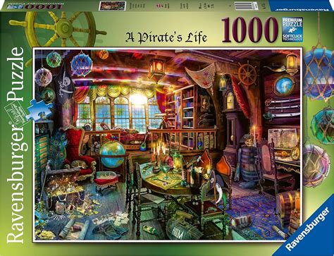 Ravensburger 16755 Aimee Stewart A Pirate S Life 1000 Piece Jigsaw Puzzle For Adults