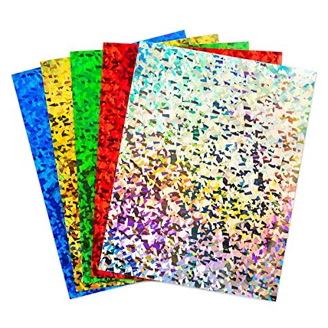 Snapklik Products Holographic Card Stock Psychedelic Sheets