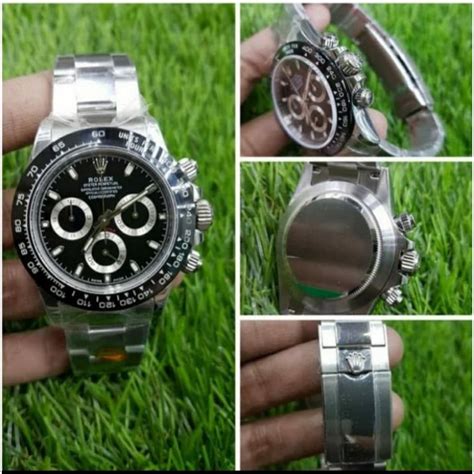 Jual Jam Tangan Pria Merek Rolex Daytona Automatic Swiss Clone SERI