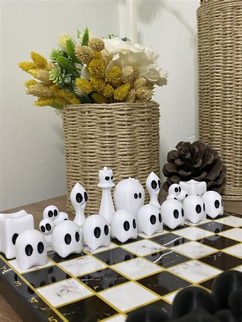 Sweet Ghost Chess Set Ghost Chess Pieces Best Home Decor And T