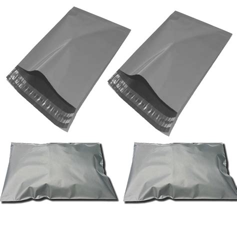 STRONG GREY PLASTIC MAILING BAGS POLY POSTAL POSTAGE POST SELF SEAL