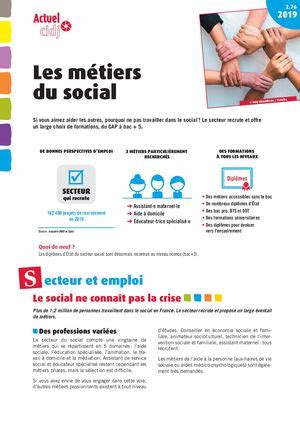 Calaméo Fiche métier Les Métiers Du Social