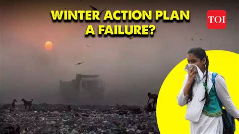 Air Pollution Delhi Ncr Battles Very Poor Air Quality Despite Winter Action Plan Efforts