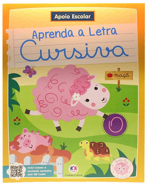 Aprenda A Letra Cursiva Apoio Escolar Maravilha Livros