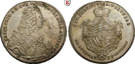 Reichstaler 1739 Herzogtum Württemberg Kgr ab 1806 Karl Friedrich