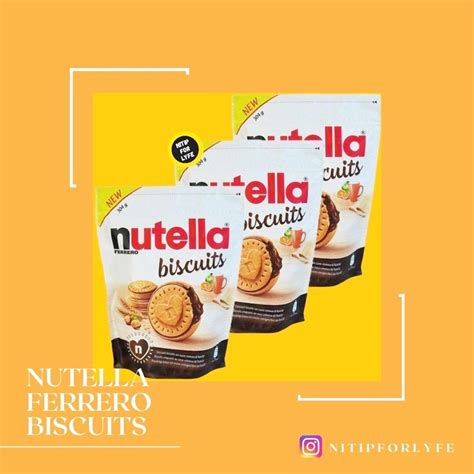 Jual NUTELLA BISCUITS Ferrero Nutella Biscuits 304gr Indonesia Shopee