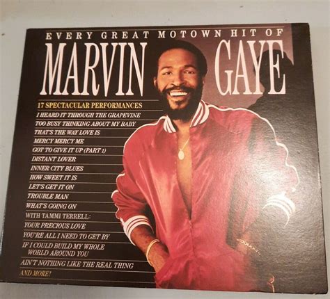 Marvin Gaye Every Great Motown Hit Universal Cd 2000 Ebay