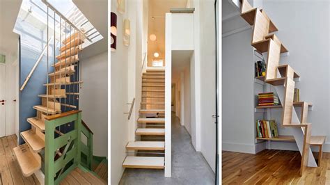 20 Creative Stairs Design for Small Space - YouTube