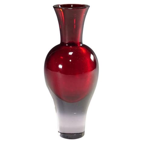 Murano Glass Vase By Flavio Poli For Seguso Vetri D Arte 1960s For