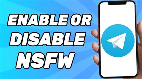 How To Enable Disable NSFW On Telegram Full Guide Explorar O