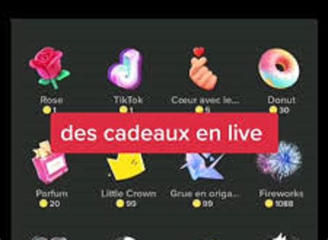 Tiktok Combien Valent Les Cadeaux Roses Cake Feu L Frii