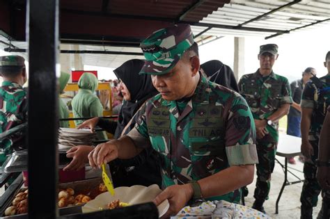 Peduli UMKM Kasad Nikmati Nasi Kuning Dan Ketoprak Sumber Berita