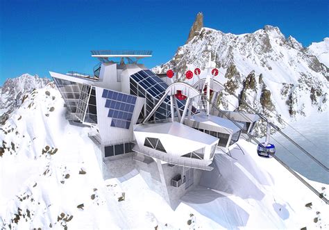 Nuove Funivie Skyway Monte Bianco Stazione Di Monte Proteo