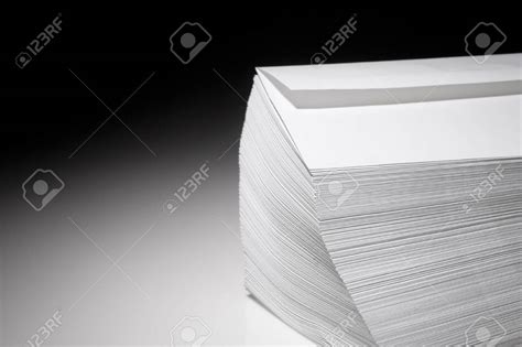 Stack Of Envelopes Printing Labels Signs Banners Copies