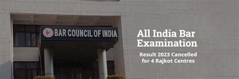 AIBE 17 Result 2023 Cancelled For Four Rajkot Centres Check Details Here