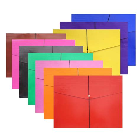 Colored Expanded Envelope With Garter Long Size For Files Lazada Ph