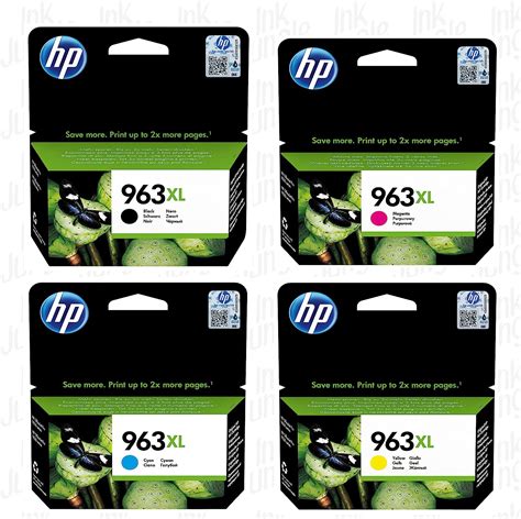 Hp 963xl Black Cyan Magenta Yellow Original Ink Cartridges For Hp Officejet Pro 9010 9010e 9014e