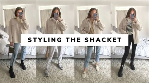 How To Style The Shacket 🍂 5 Autumn Winter Outfits Sinead Crowe Youtube