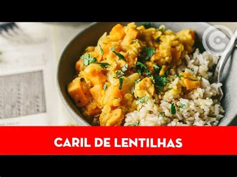 Caril De Lentilhas Menu Semanal YouTube