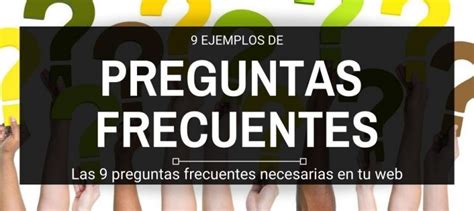 Ejemplos De Preguntas Frecuentes Para Tu Web Tienda O Blog