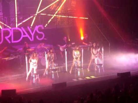 The Saturdays I Just Cant Get Enough Live Youtube