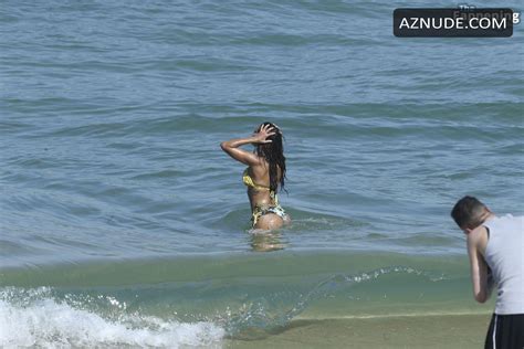 Anitta Stuns In Sexy Bikini Shoot At Grumari Beach AZNude