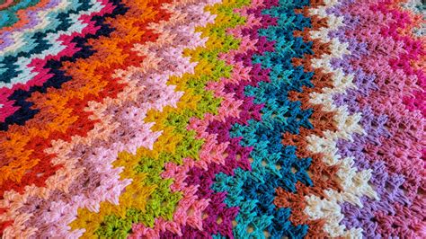 Free Crochet Pattern Instant Crush Afghan Crochetmelovely