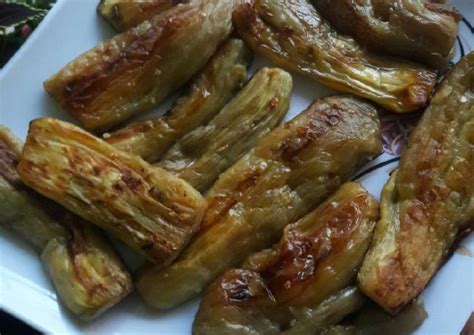 طرز تهیه سرخ کردن بادمجان با کمترین روغن ساده و خوشمزه توسط رازانی لرستانی کوکپد