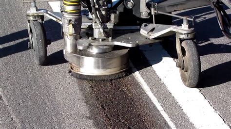 Pavement Marking Removal Equipment Youtube