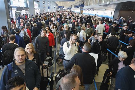 How To Avoid That Thousand Yard Stare From Standing In Long Airport