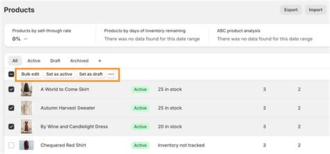 How To Bulk Edit Product Descriptions In The Shopify Store