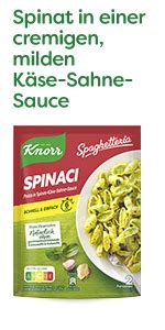 Knorr Spaghetteria Nudel Fertiggericht Spinaci Leckeres Nudelgericht