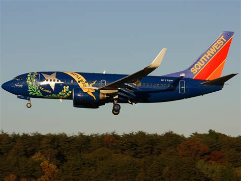 N Sw Southwest Airlines Nevada One Boeing H Bwi John