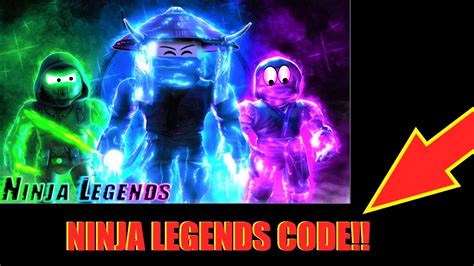 This Code For Ninja Legends Is Amazing Roblox Youtube