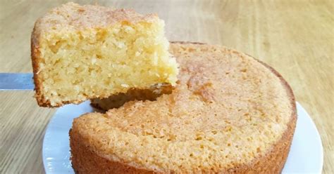 Molhadinho Delicioso Sem Trigo E Sem Manteiga Bolo De Coco Sem