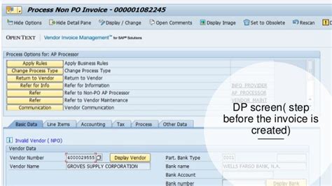 Sap Vimvendor Invoice Management Opentext