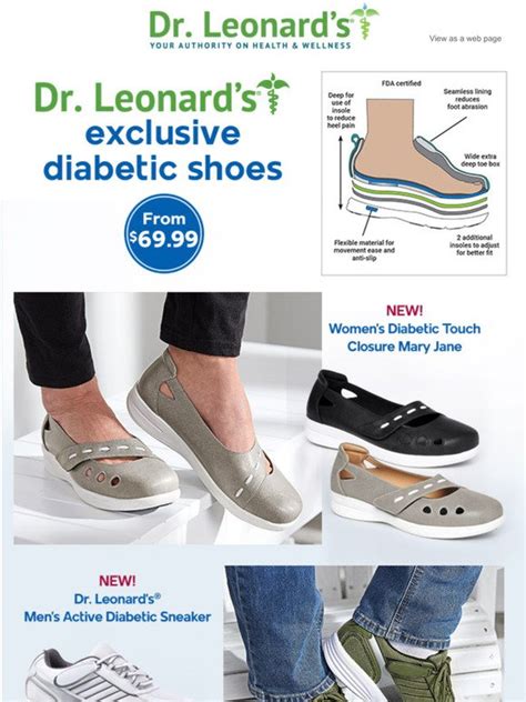 Dr Leonards Drleonards Exclusive Diabetic Shoes Starting At 6999 Milled