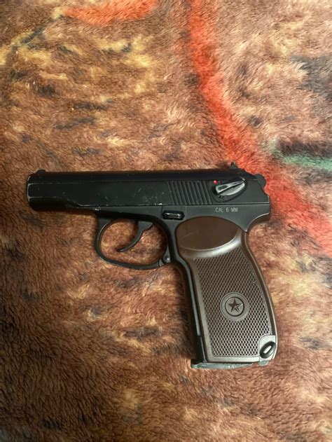 Sold Kwc Makarov Non Blow Back Hopup Airsoft