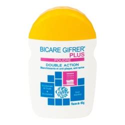 Bicarbonate de sodium Gifrer Hygiène bucco dentaire Blancheur