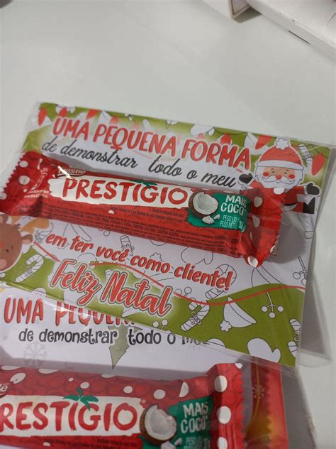 Cartão Com Prestígio Natal Elo7 Produtos Especiais