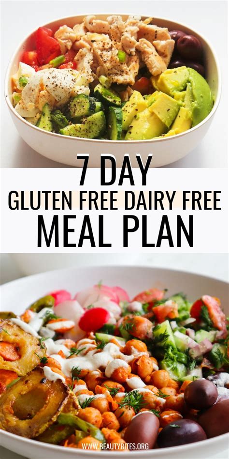 Meal Plan Gluten Free Artofit