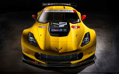 Wallpaper Sports Car Yellow Cars Performance Car 2014 Chevrolet Corvette C7r Chevrolet